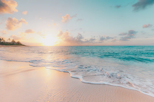 Tropical Beach Horizon